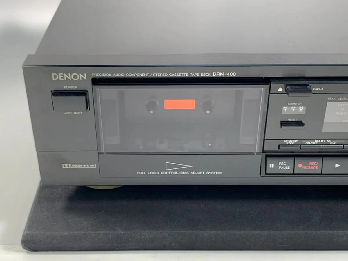 Beautiful Denon Drm-400 Cassette Deck With Dolby B, C, And Bias Functions - Image 2