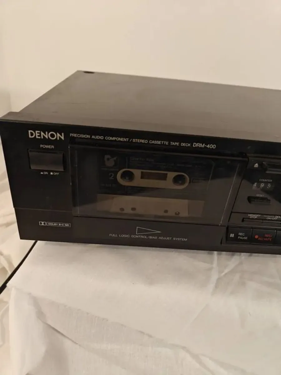 Beautiful Denon Drm-400 Cassette Deck With Dolby B, C, And Bias Functions - Image 4
