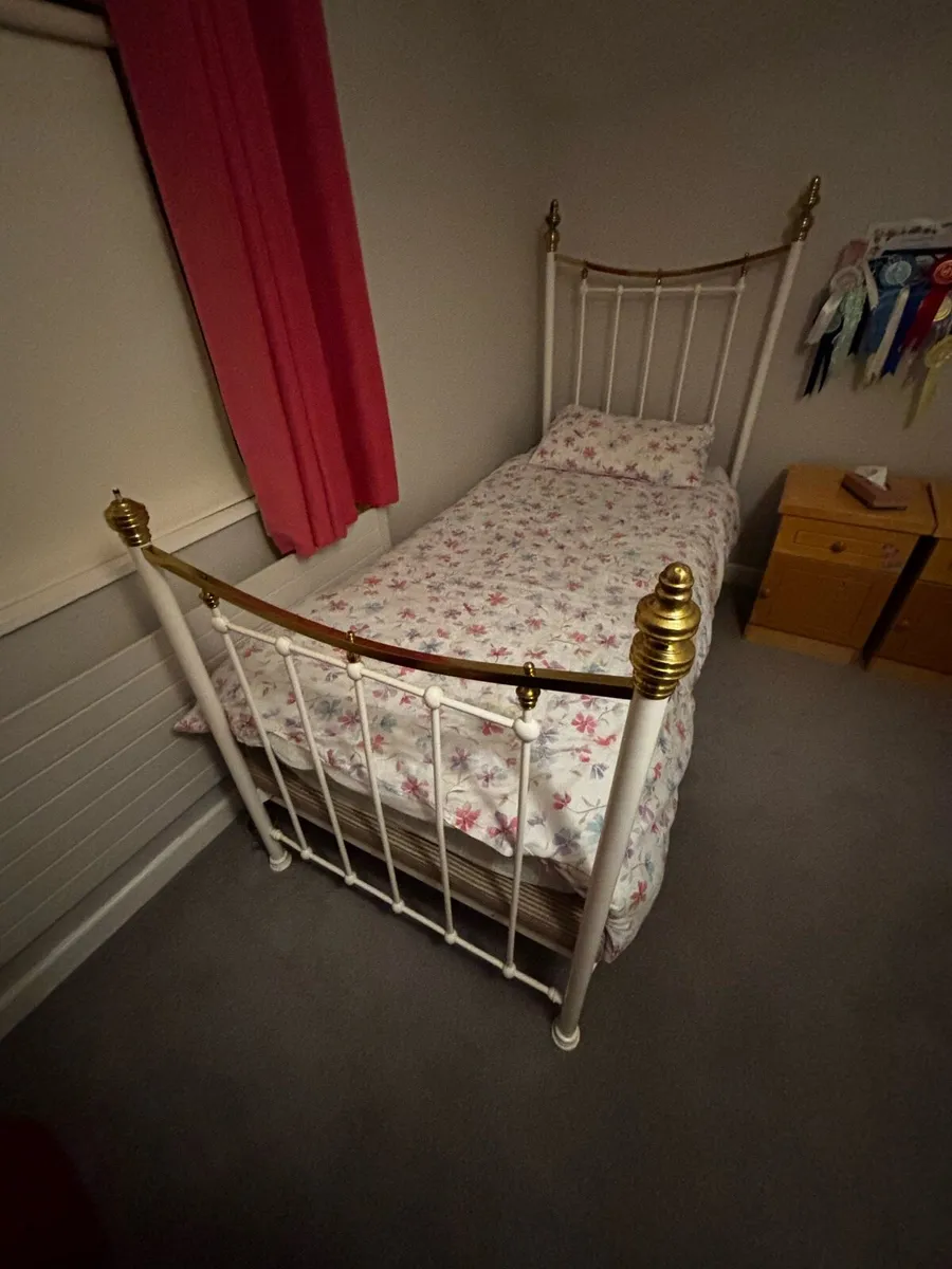 Victorian iron beds single - Image 3