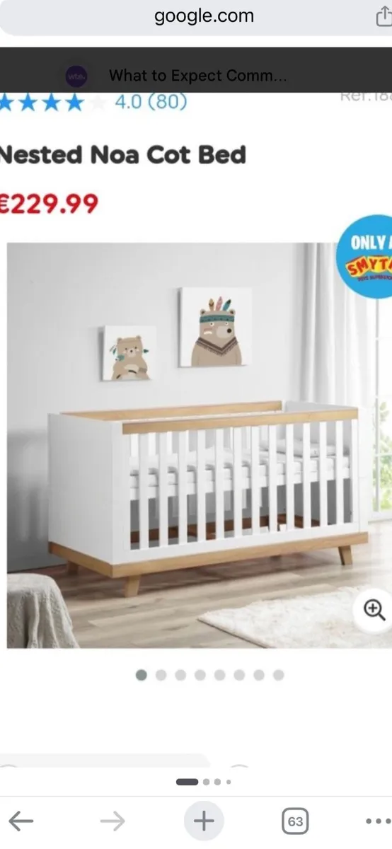 Cot Bed - Image 3