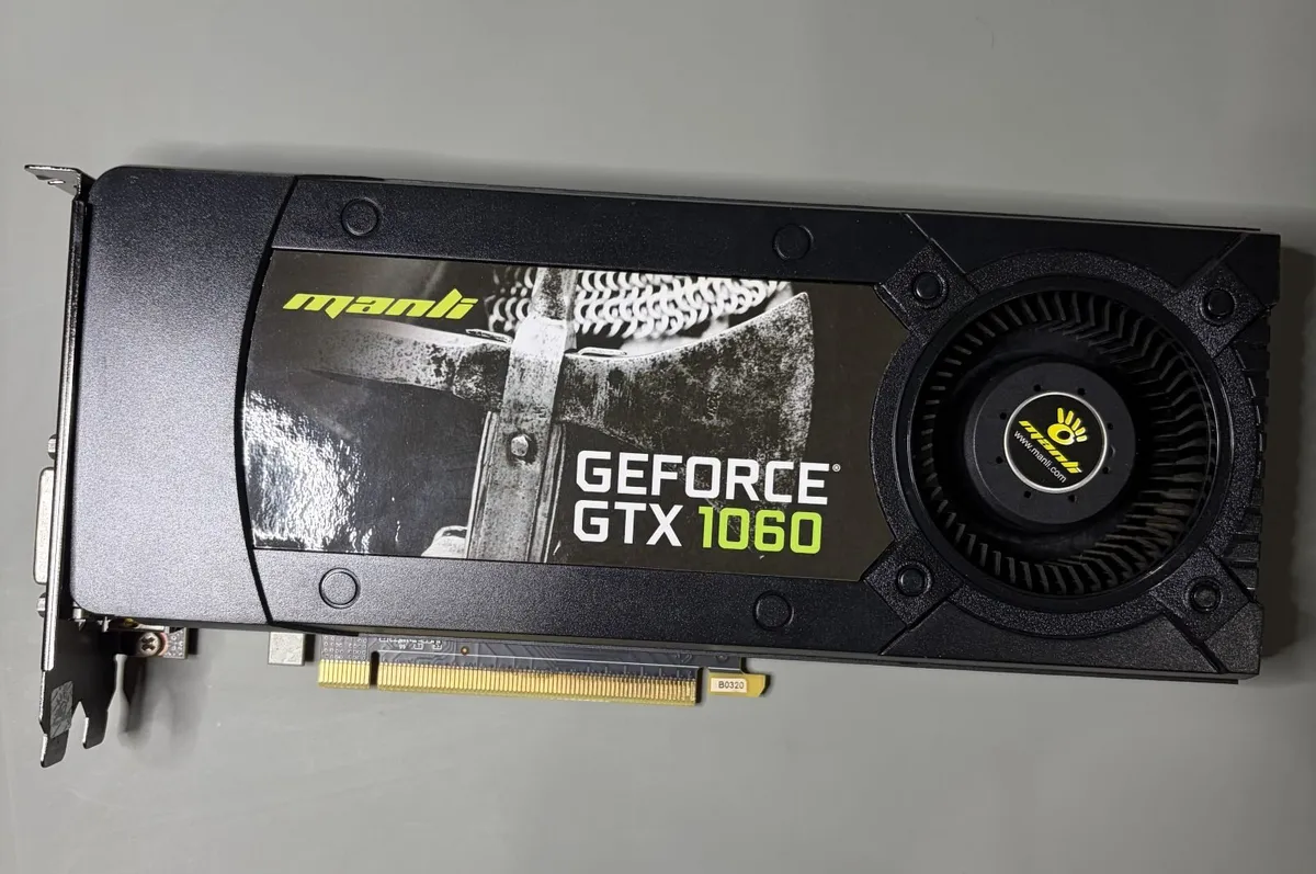 NVIDIA GeForce GTX 1060 3GB graphics card - Image 1