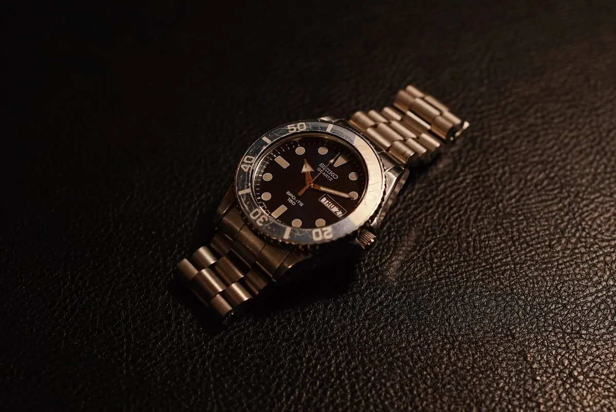 1990's Seiko Sports 150 Quartz Ref.7N43-6120 Blue - Image 2