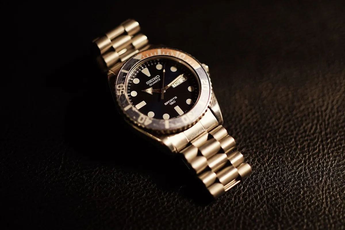 1990's Seiko Sports 150 Quartz Ref.7N43-6120 Blue - Image 1