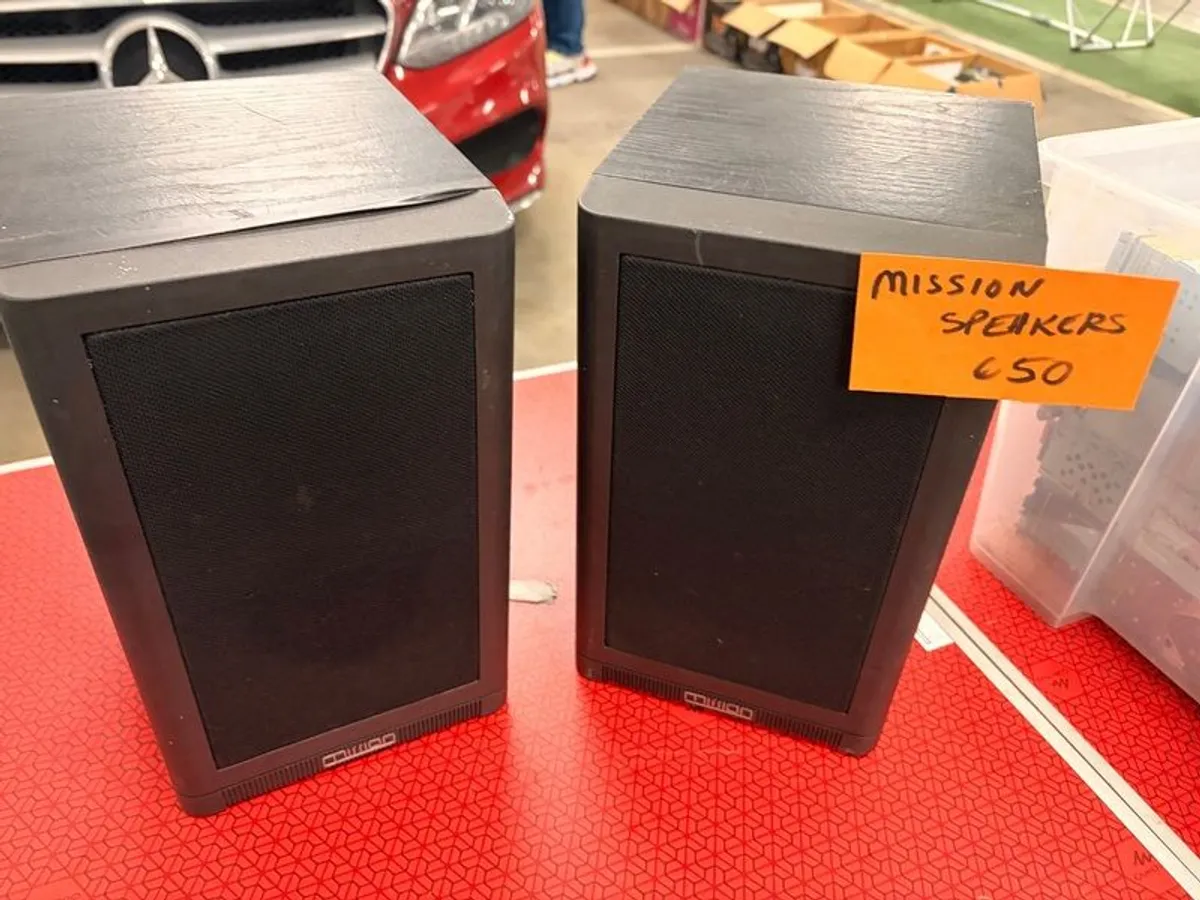 Mission Bookshelf speakers - Image 1