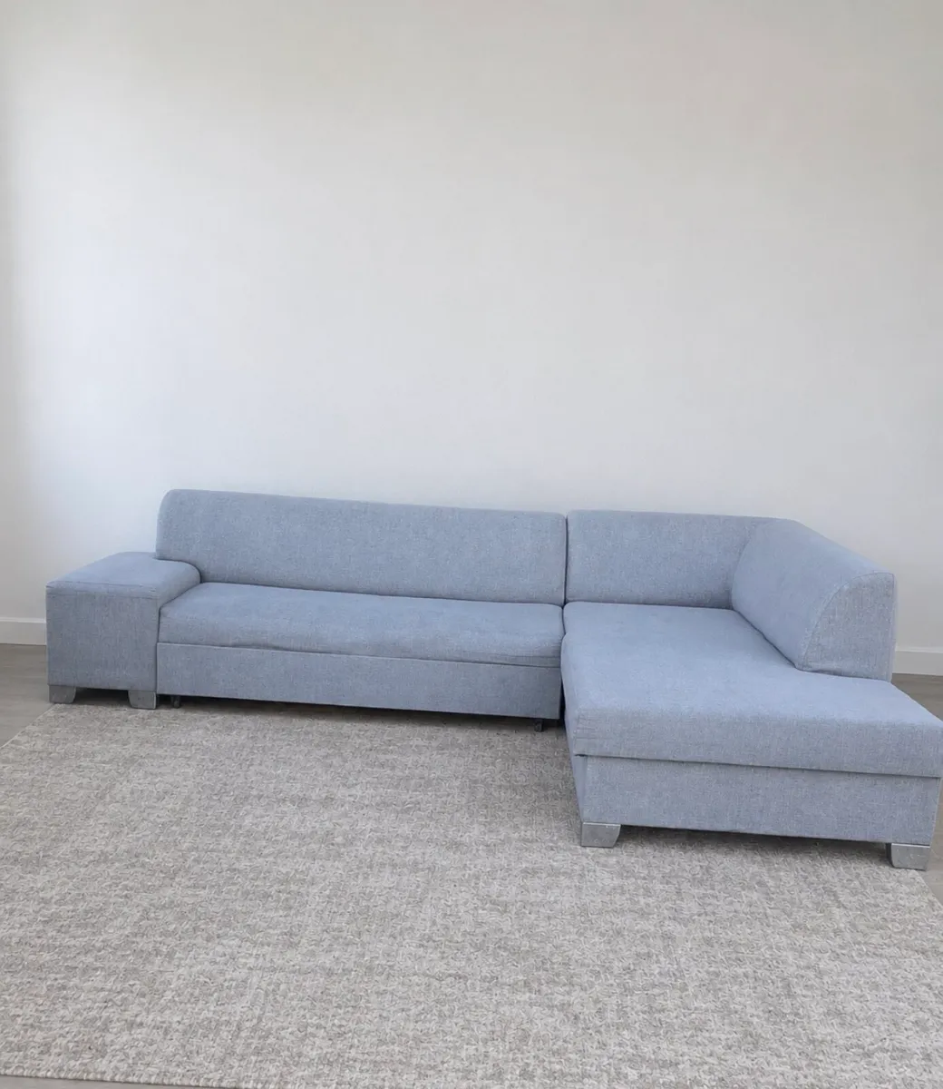 Large l sofa /sofabed - Image 1