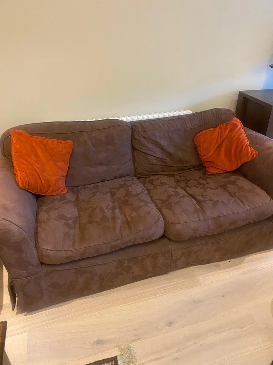 Brown Sofas - Image 1
