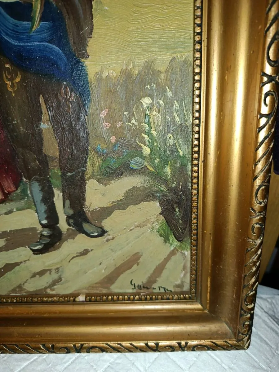 Harvest -oil painting on board - Image 2