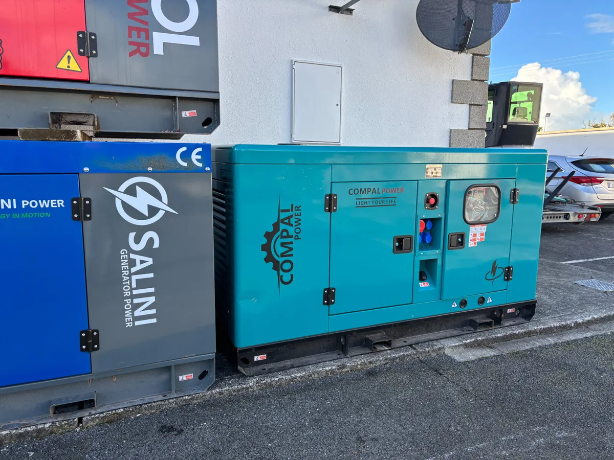 COMPAL POWER NEW 62.5 kVA SILENT DIESEL GENERATOR! - Image 1
