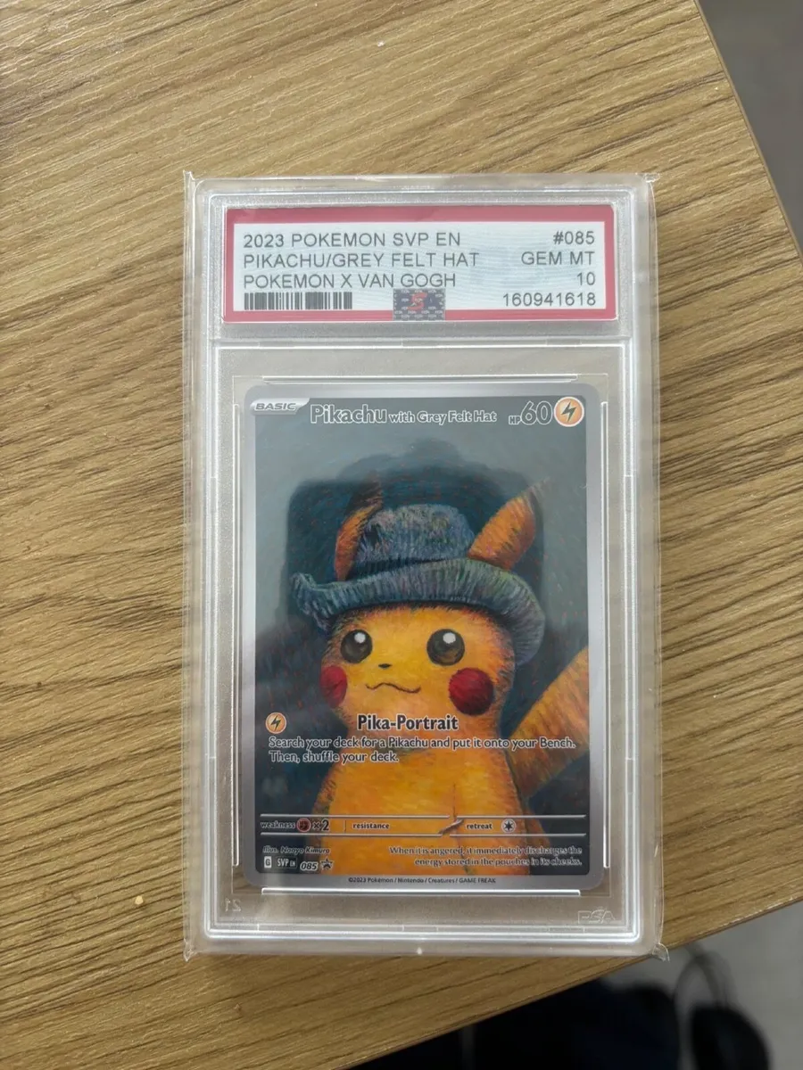 2023 pokemon svp en-sv black star promo #085 pikac - Image 1