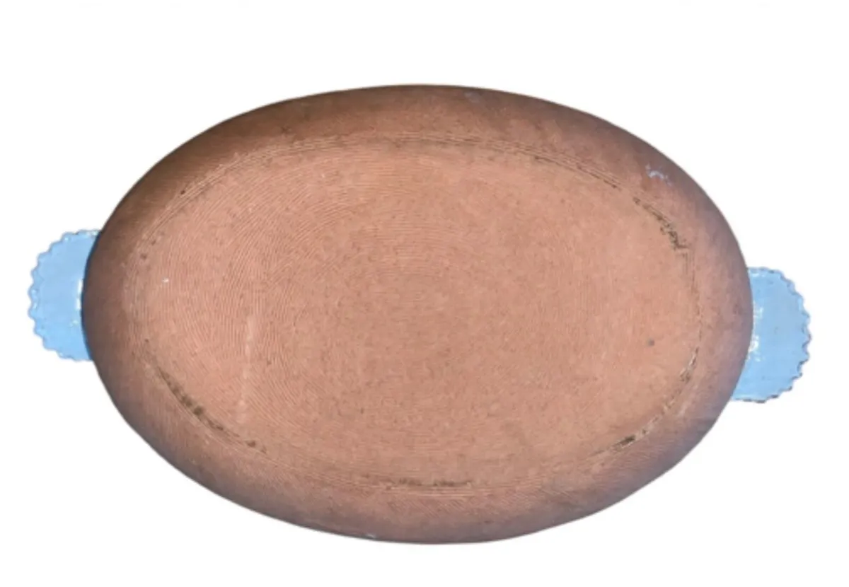 Vintage oversized studio pottery serving bowl - Image 4