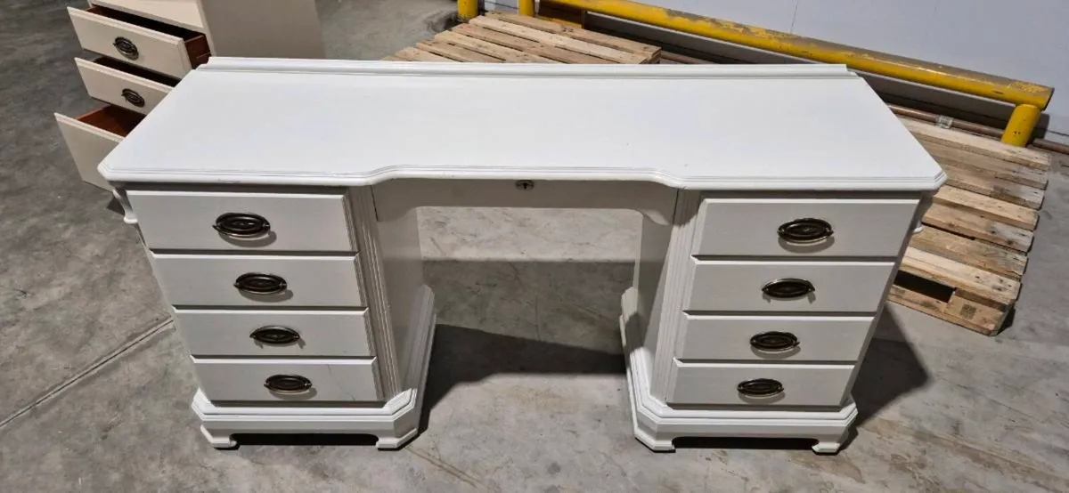 Vanity unit and mirror + cabinet - Image 1
