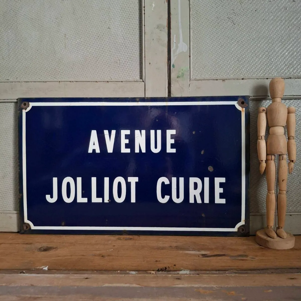 Vintage French Enamel Street Sign - Image 1