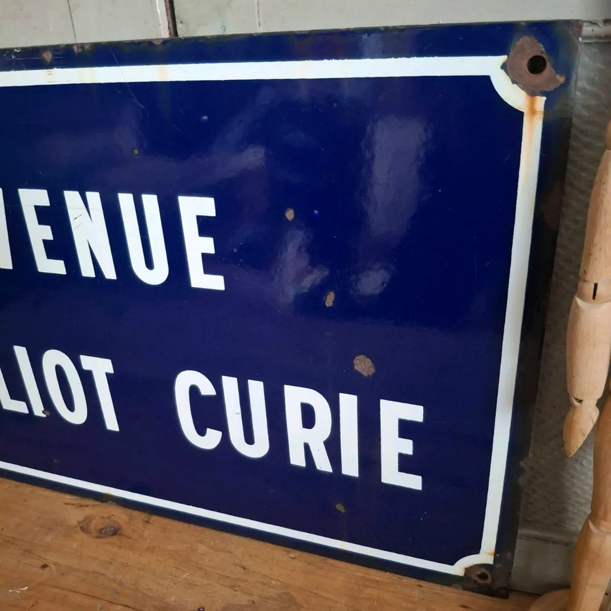 Vintage French Enamel Street Sign - Image 2