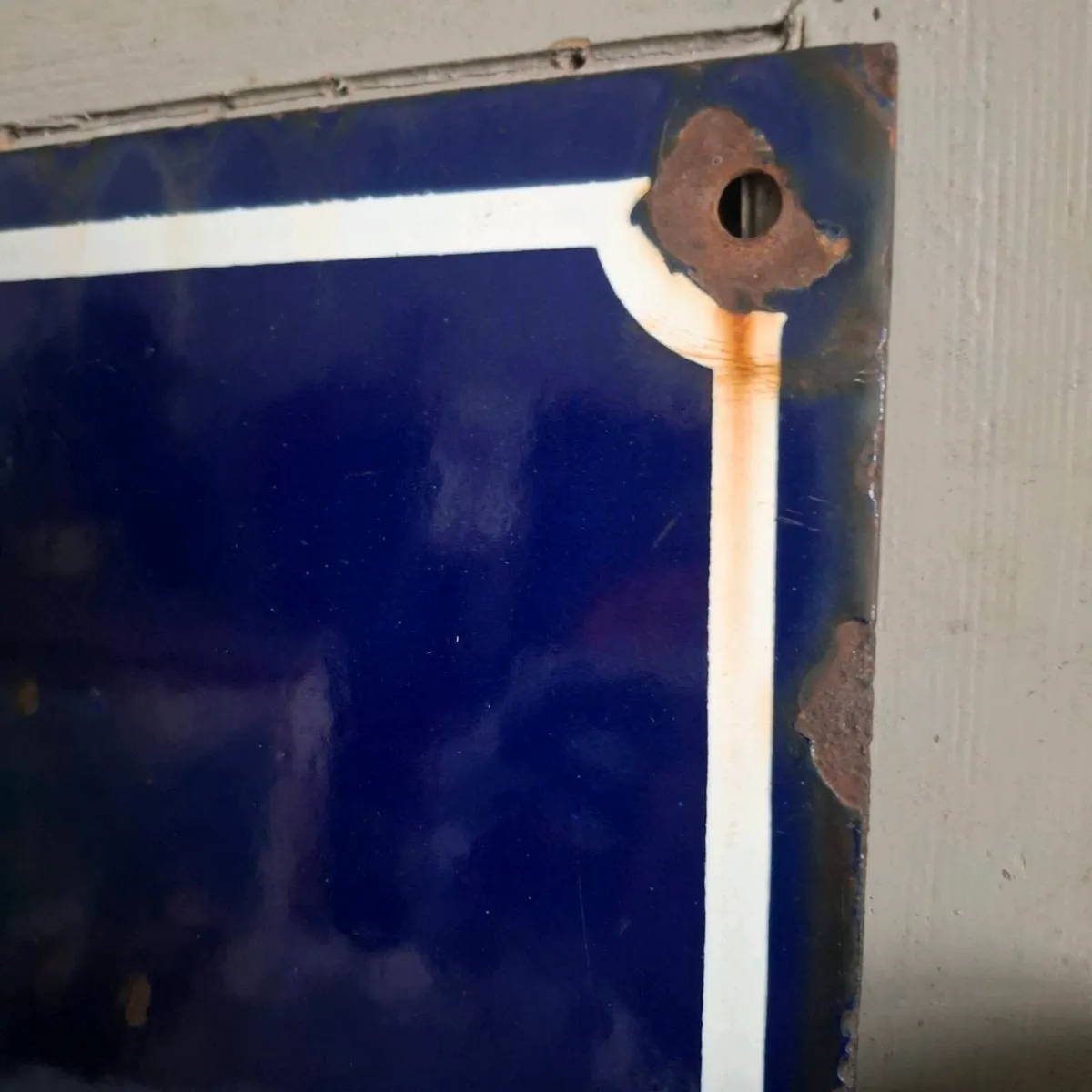 Vintage French Enamel Street Sign - Image 3