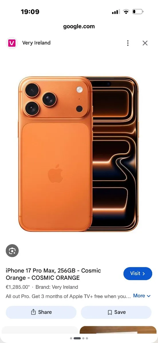 iPhone 17 pro max