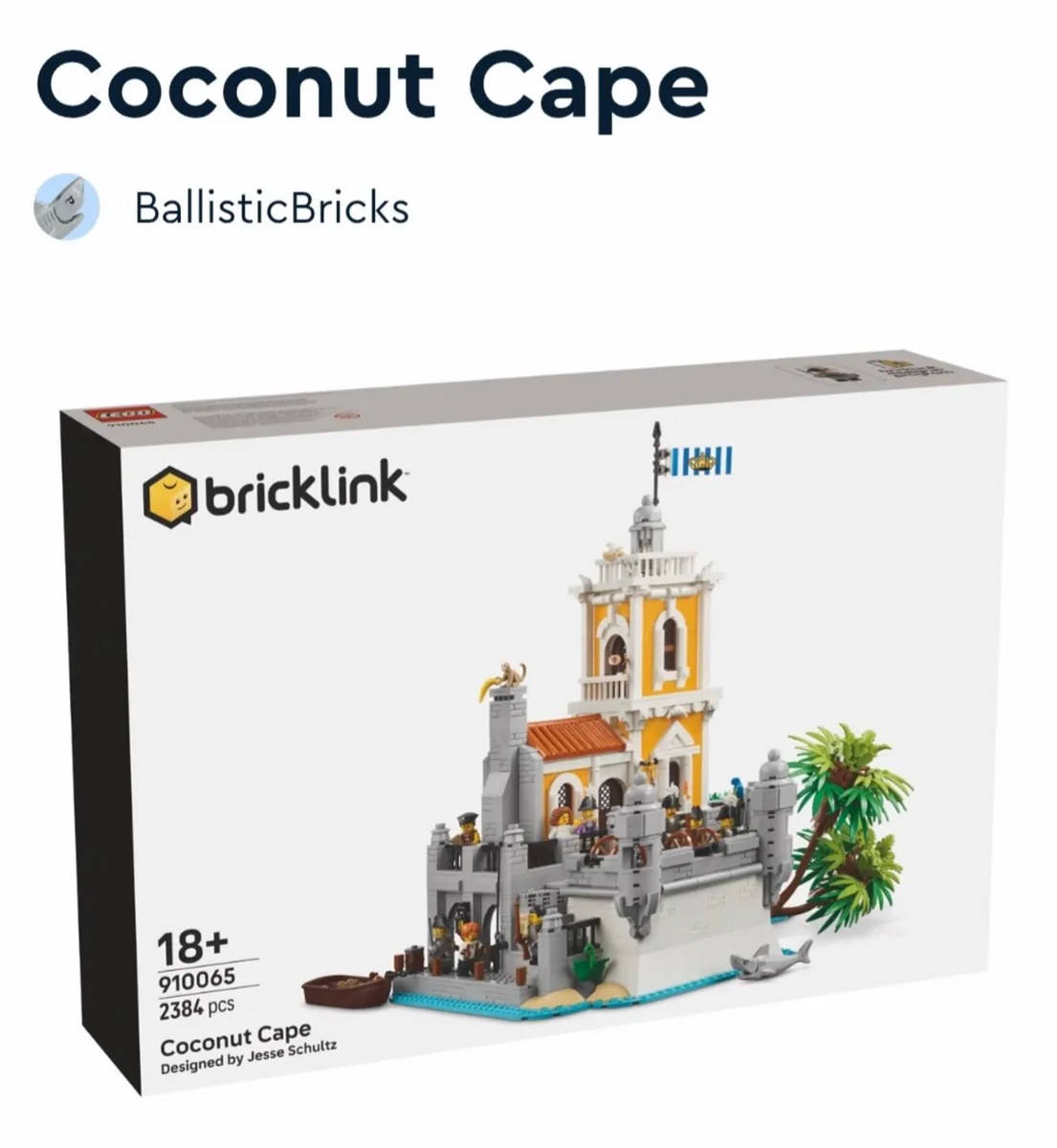 Lego bricklink coconut cape - Image 1