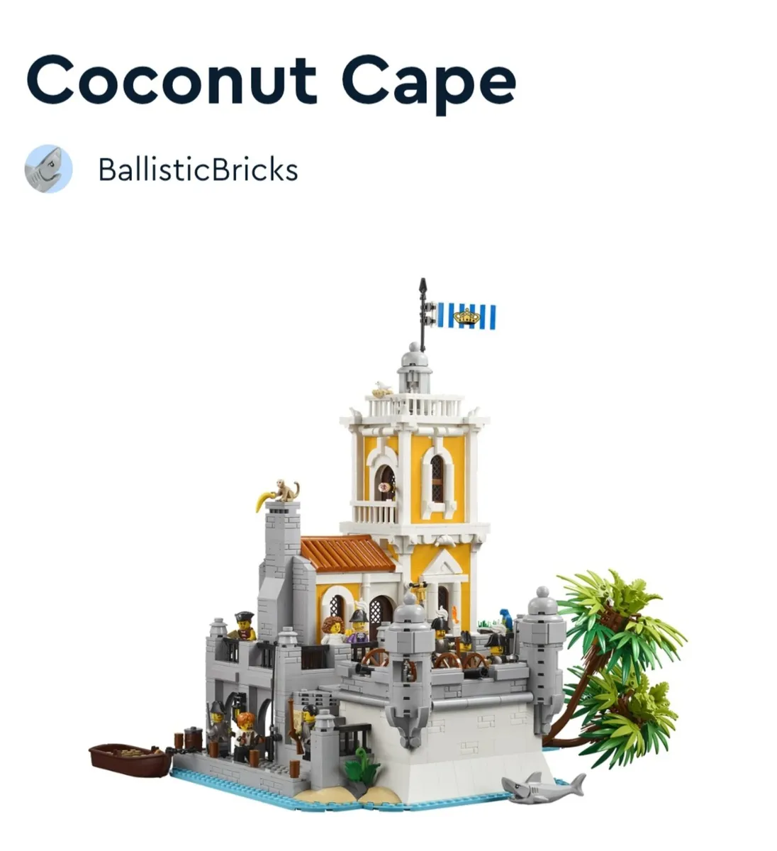 Lego bricklink coconut cape - Image 2