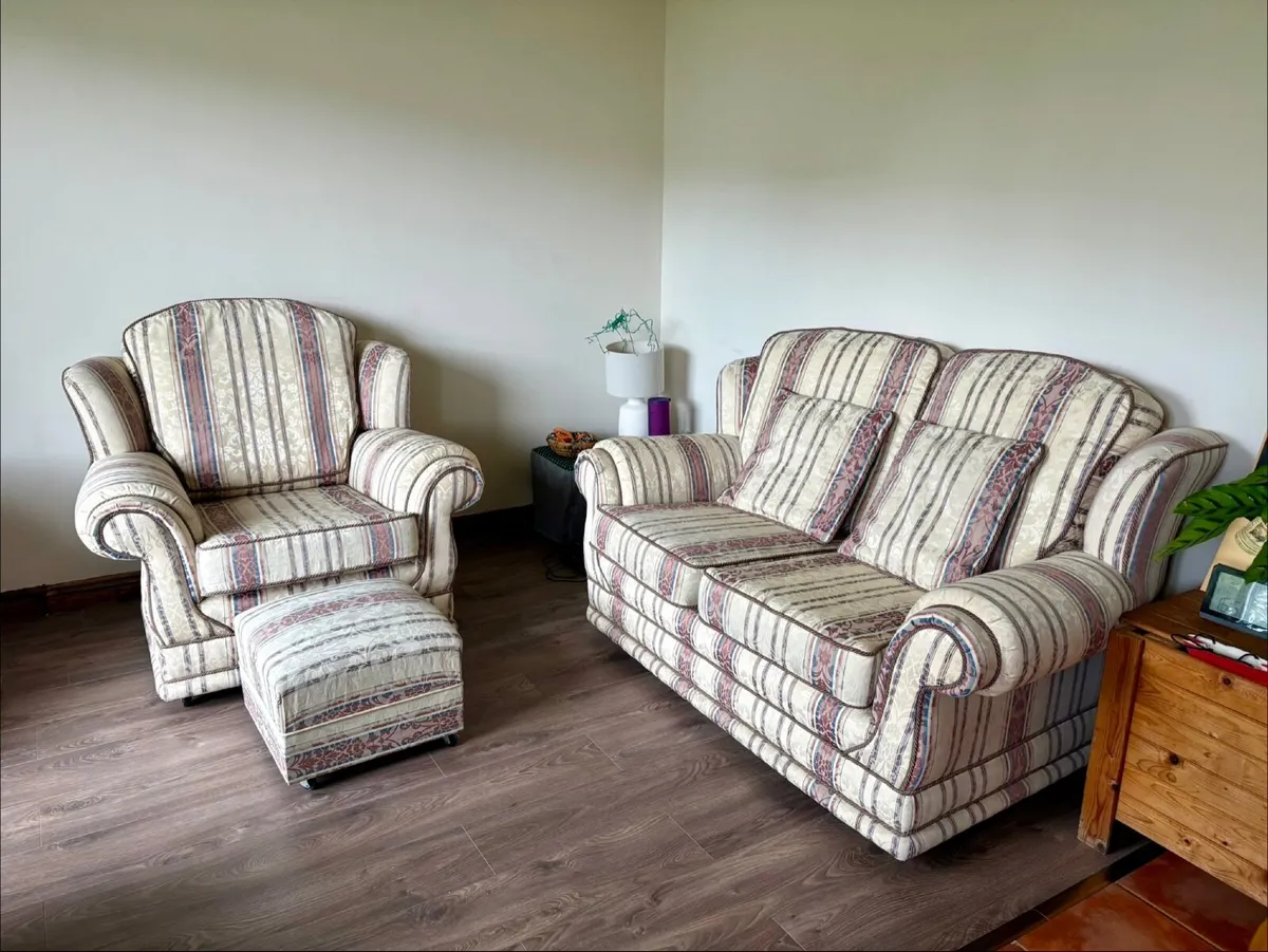 Two-Seater Sofa + Armchair - Image 1