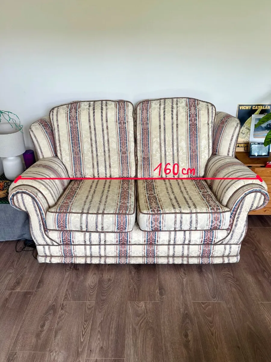 Two-Seater Sofa + Armchair - Image 2