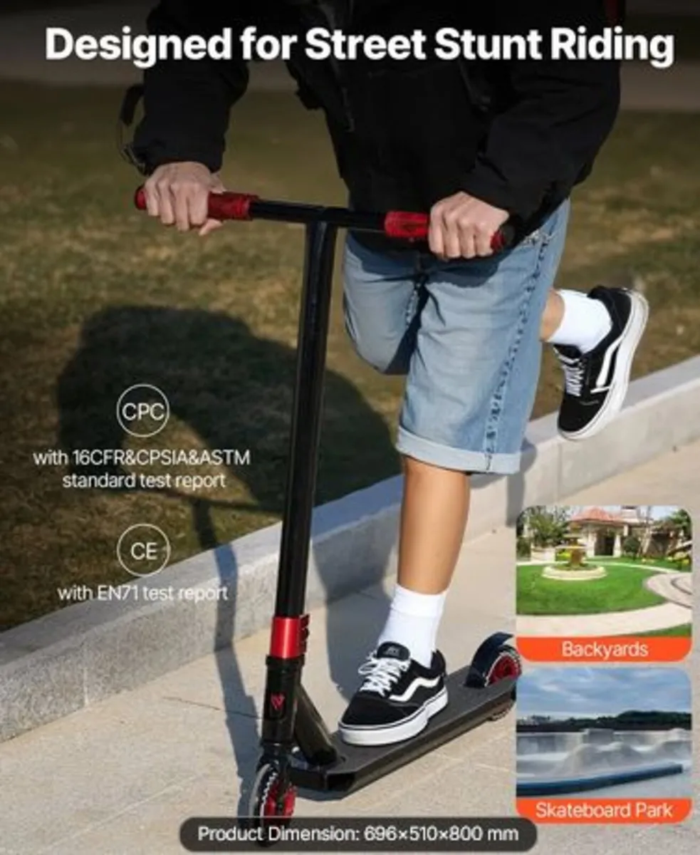 Stunt Scooter, Pro Complete Trick Scooters for Kid - Image 4
