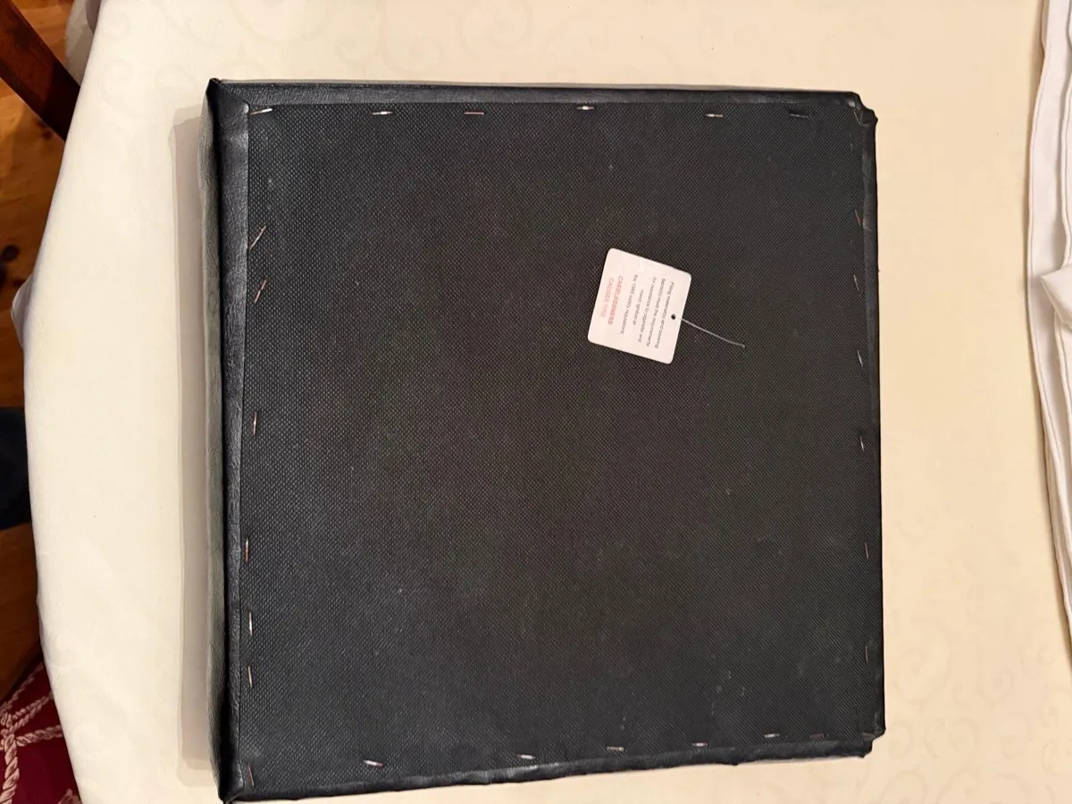 Black Padded Chair Seat Pads - Image 2