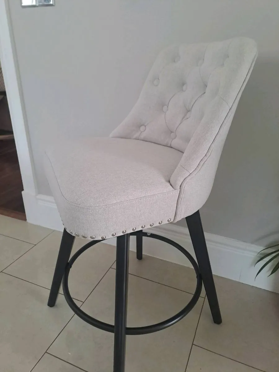 Kitchen Island barstools x 4 - Image 2