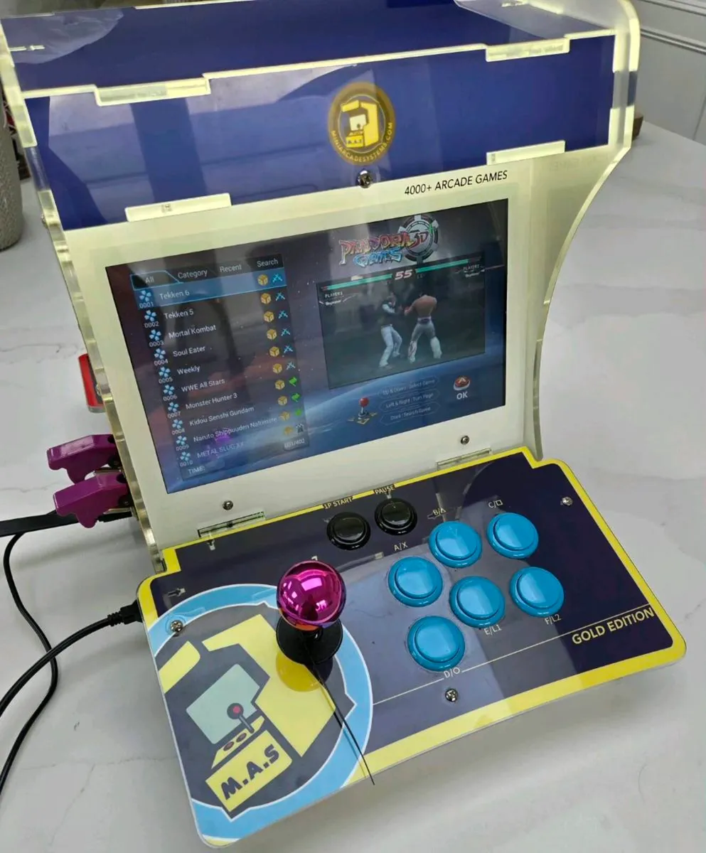 Mini Arcade Game 2 Player 4000 + Games - Image 1