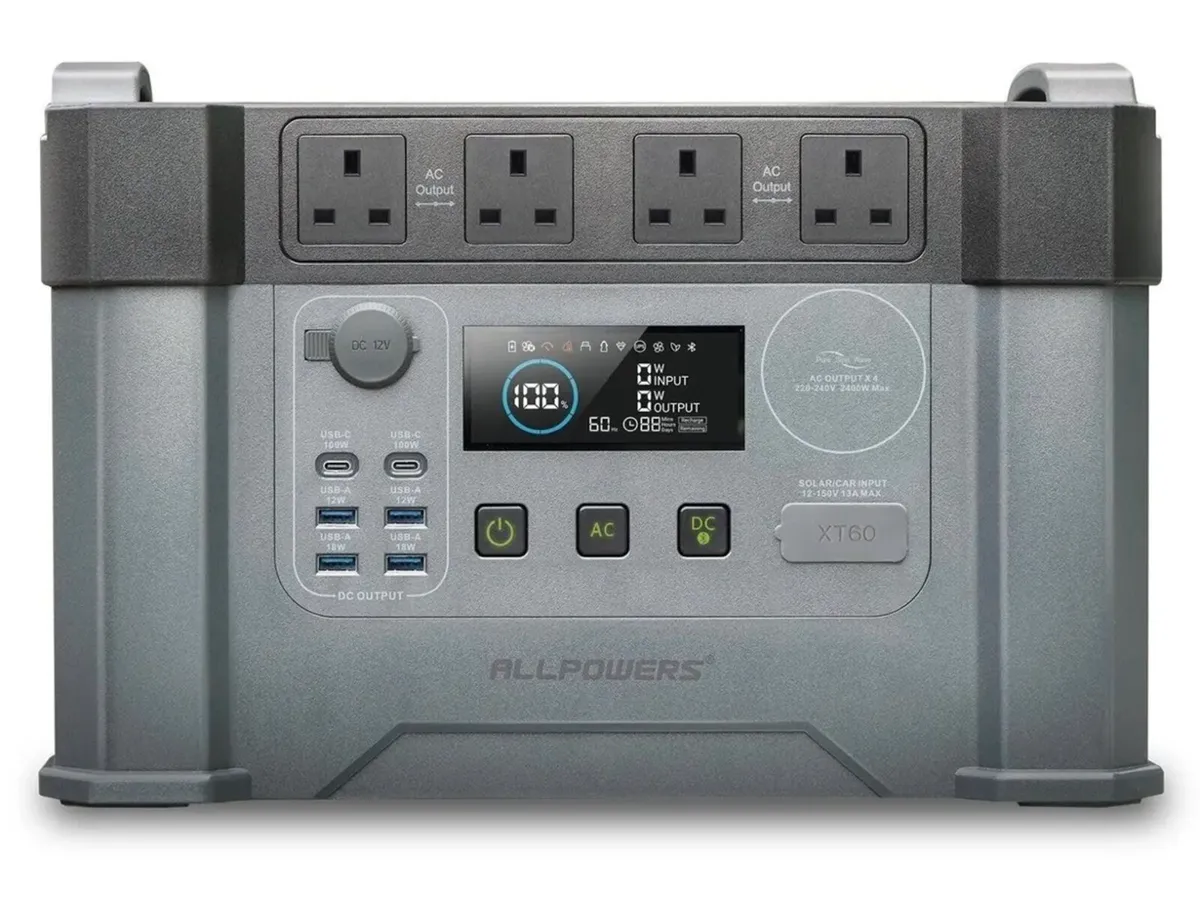 Allpowers S2000 pro portable power station - 2400W - Image 1
