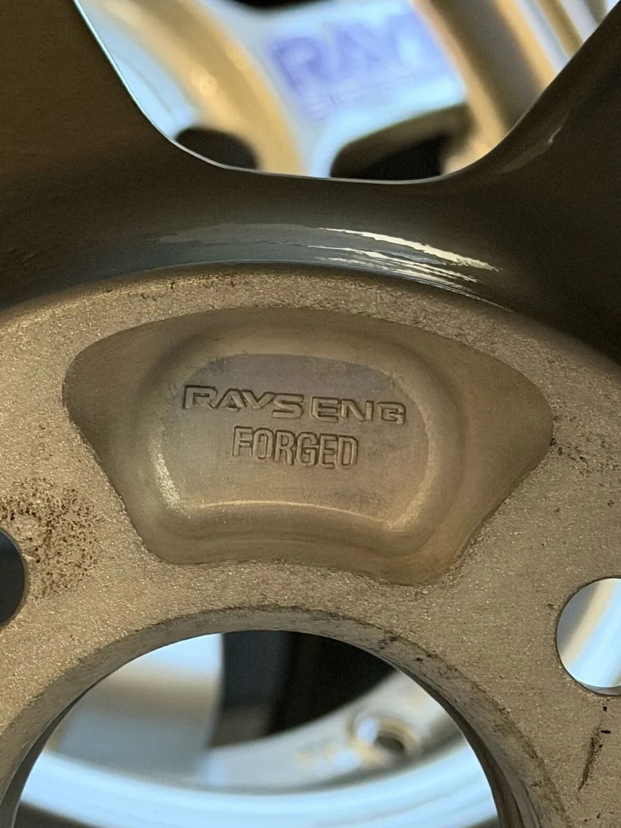 Alloy wheels rays TE37 4X100 15” - Image 4