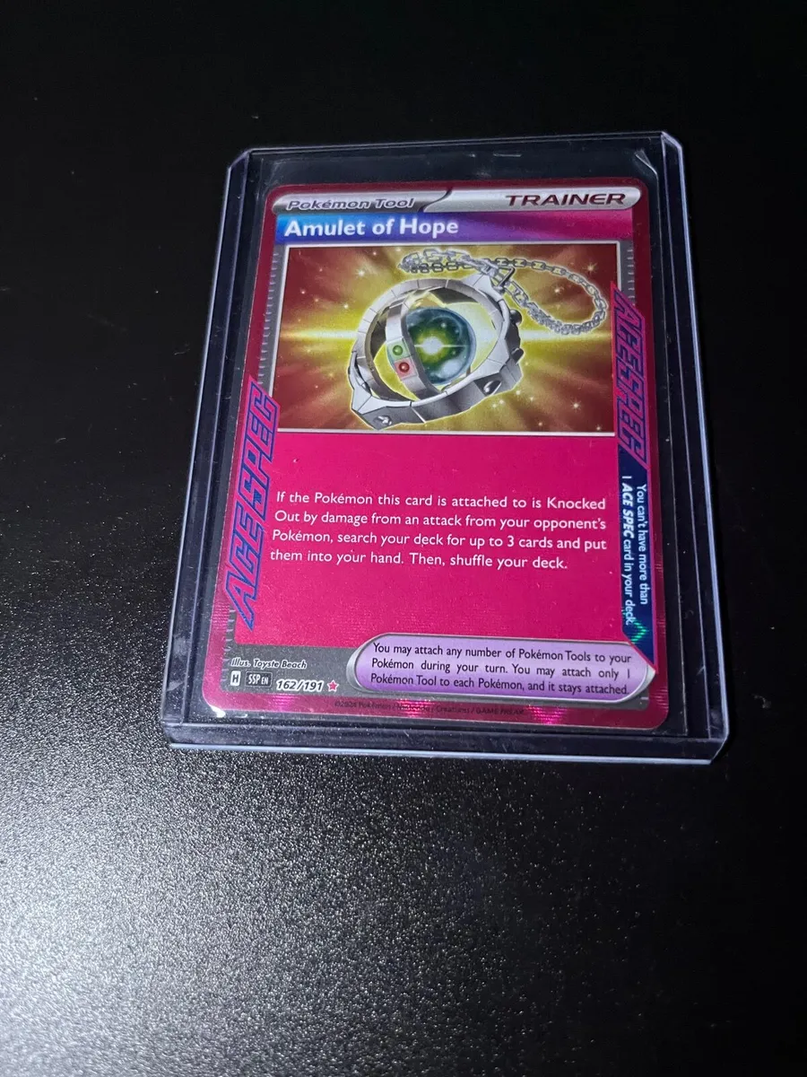 1 Pokémon Card, Amulet Of Hope. - Image 1