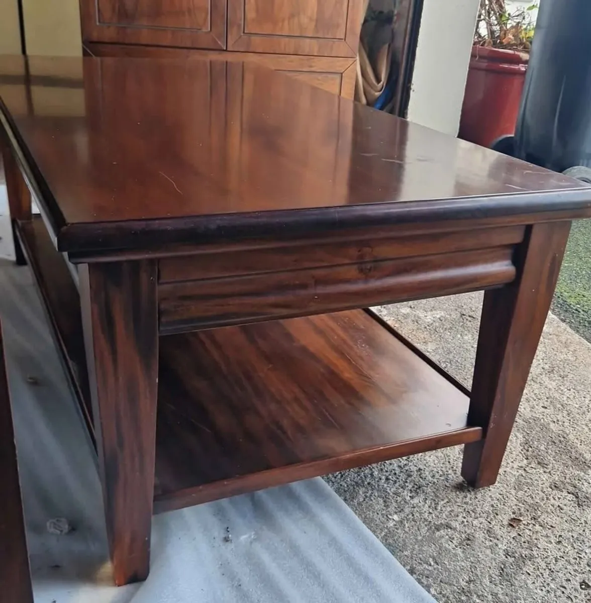 Solid Mahogany James Coffee Table - Image 1