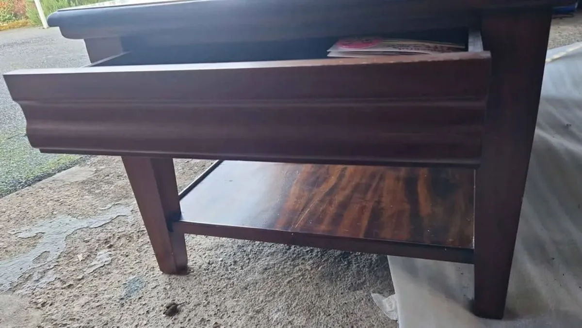Solid Mahogany James Coffee Table - Image 2