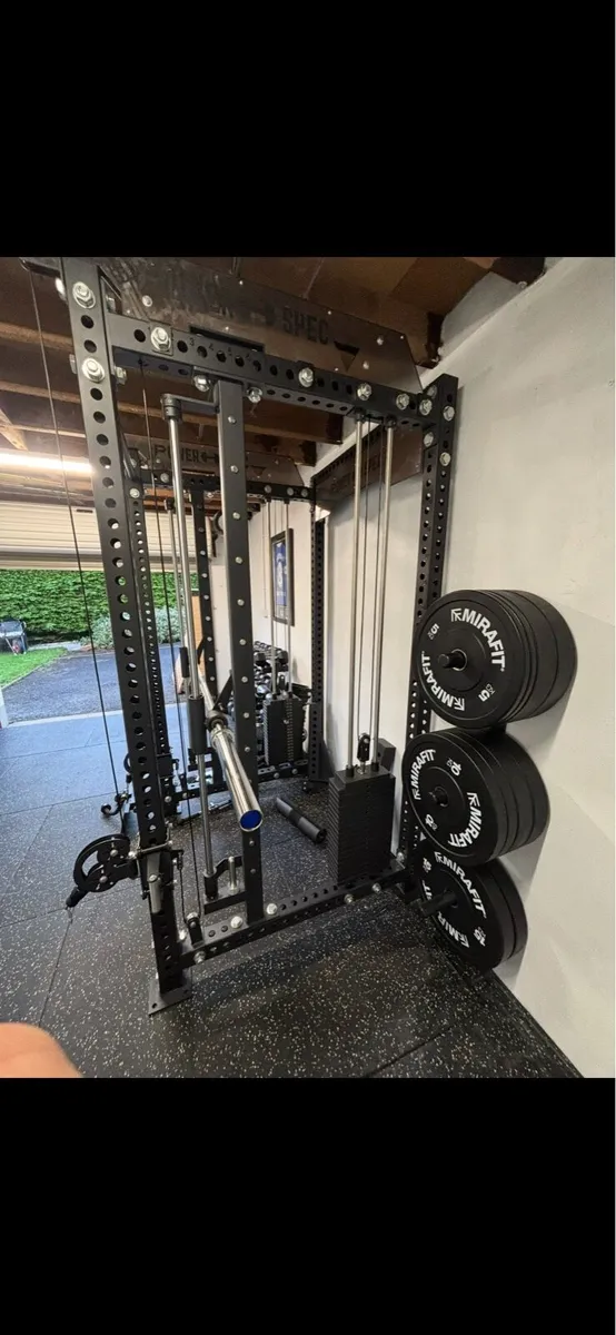 Smith Machine/Functional Trainer Rack-100kg Stack - Image 3