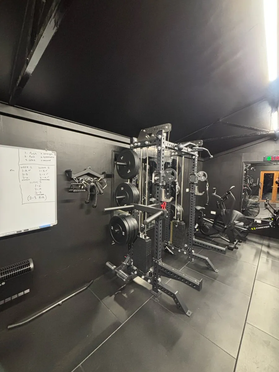 Smith Machine/Functional Trainer Rack-100kg Stack - Image 4