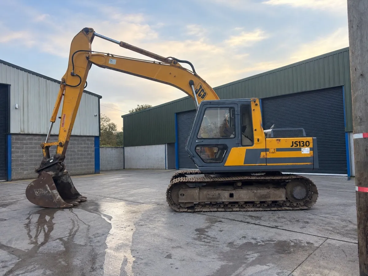 JCB JS130 13 ton Excavator ex zx js 130 - Image 2