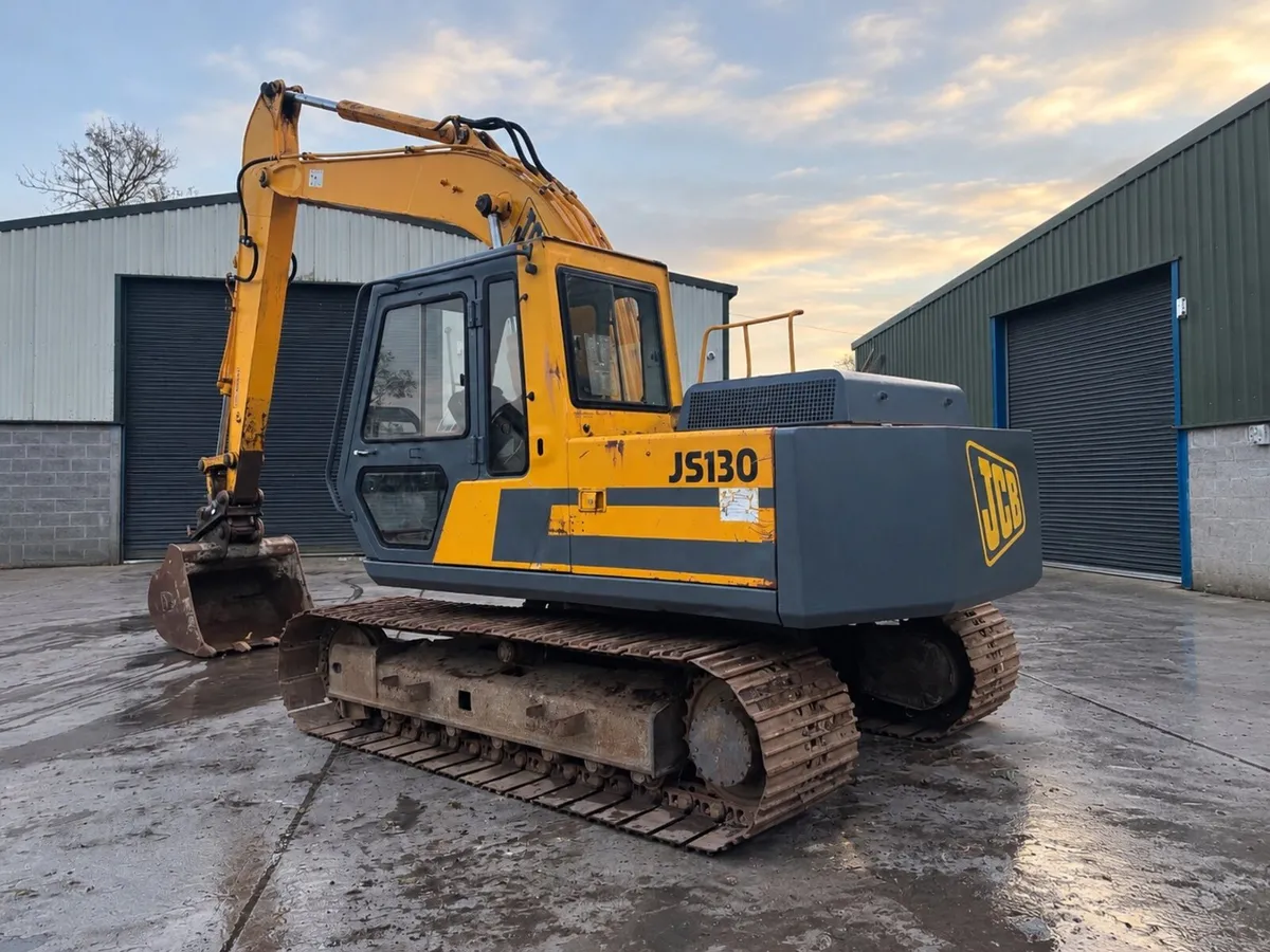 JCB JS130 13 ton Excavator ex zx js 130 - Image 3