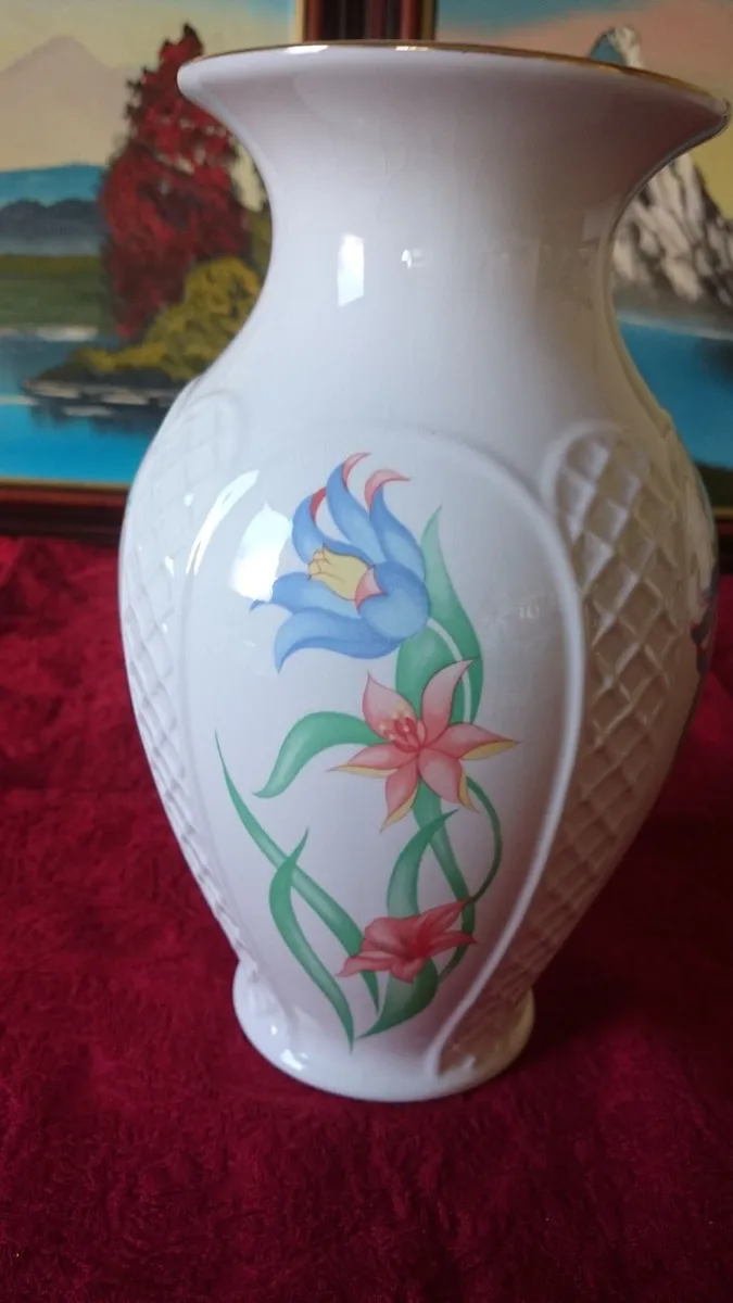Vintage Royal Winton England Large Ceramic Vase - Image 2