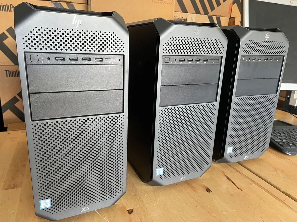 HP Z4 Workstation PCs-Core i9-32GbRam-8Gb Graphics - Image 2