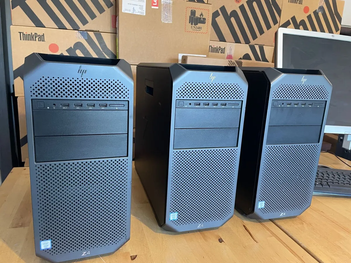 HP Z4 Workstation PCs-Core i9-32GbRam-8Gb Graphics - Image 4