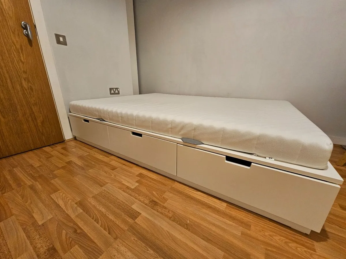 Ikea Bed + Mattress - Image 4