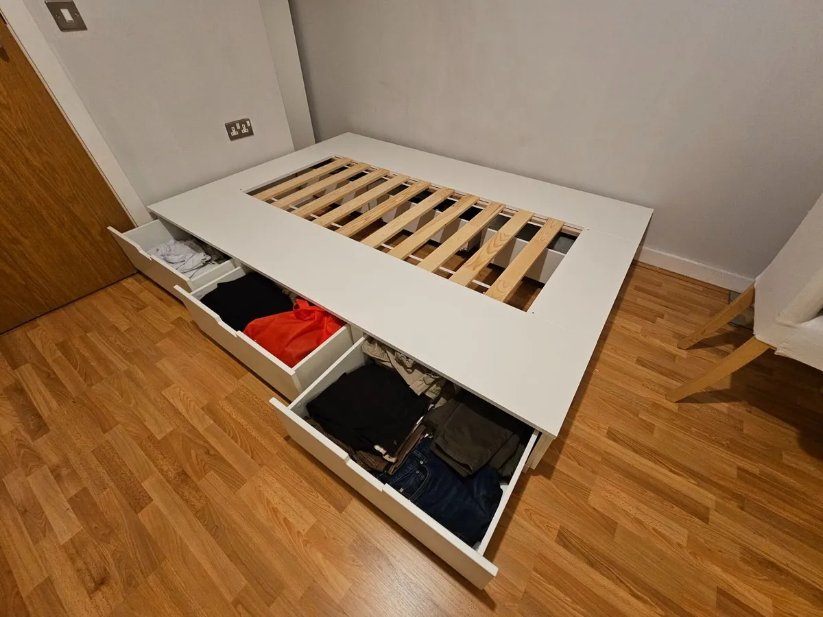 Ikea Bed + Mattress - Image 1
