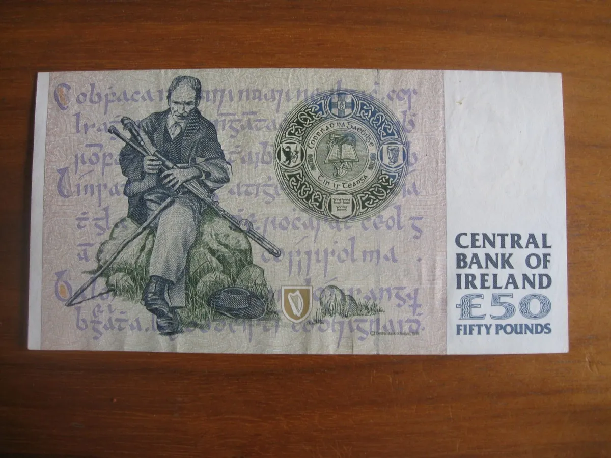 50 Pound C Series Replacement Note - 300 Euros - Image 2