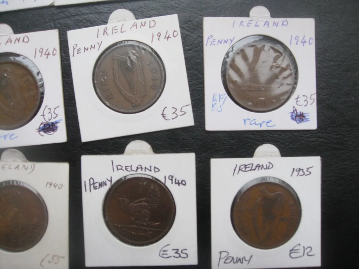 Irish Pennies - 1930s/40's - Various Prices - Image 4