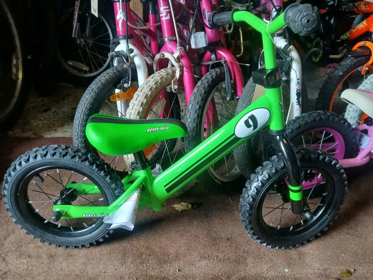 New 12" boys and girls Balance bikes - Image 1