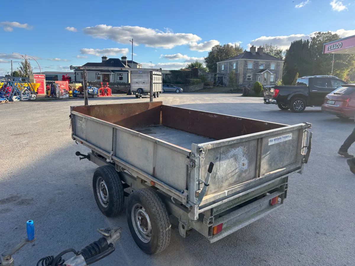 ifor williams 8ft tipping trailer dropside - Image 4