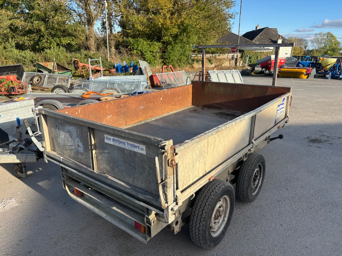 ifor williams 8ft tipping trailer dropside - Image 3