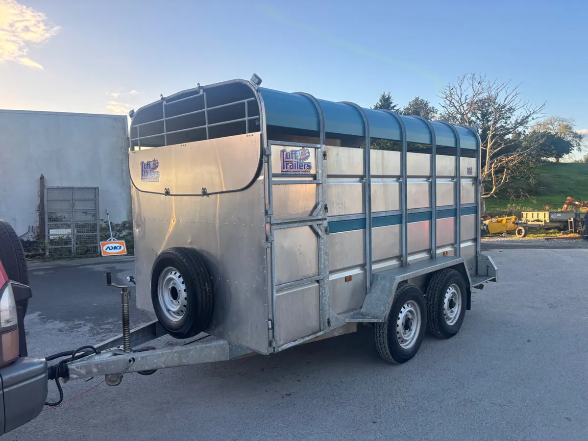 tuffmac 12ft cattle trailer - Image 1