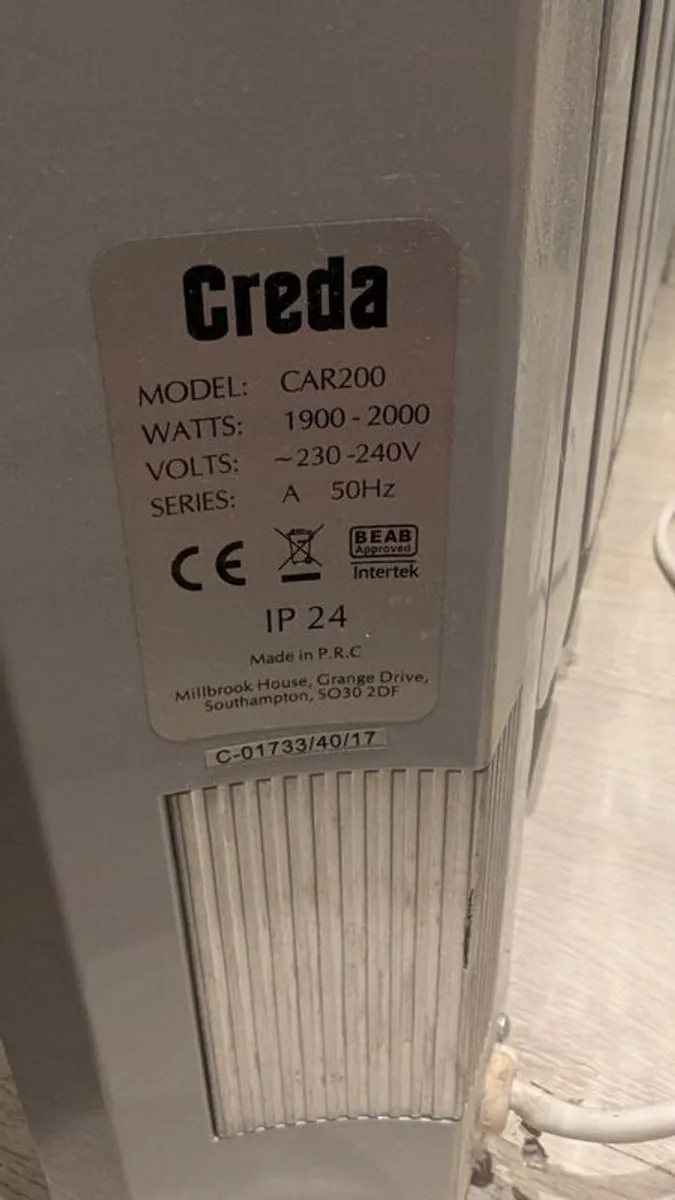 Cresta electric rad 2000w - Image 4