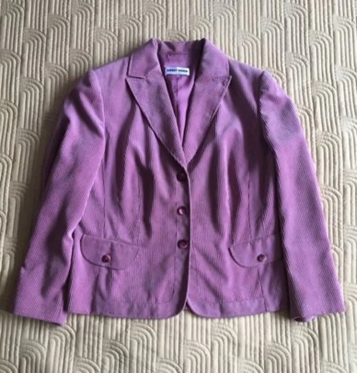 Gerry Weber Cord Blazer Jacket Size 16 - Image 2
