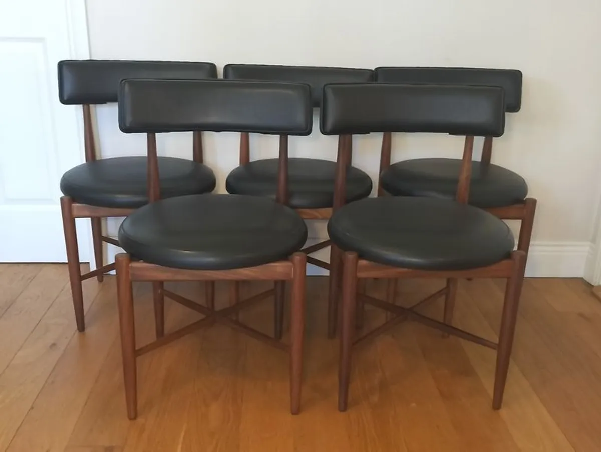 Mid Century Vintage G Plan Fresco Dining Chairs - Image 2